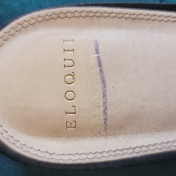 Eloquii Feather Beaded Slides 10 wide - Picture 4 of 9